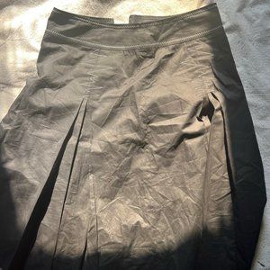 Women's Black Pleated Skirt